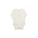 Bistyle Organic Modal Flying Balloons Kruvaze Uzun Kol Body BS17121 Ekru