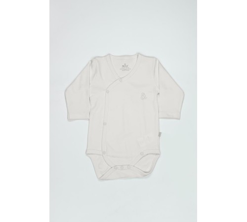 Bistyle Organik Natural Basic Style Kruvaze Uzun Kol Body BS17102 Ekru Bistyle Organik Natural Basic Style Kruvaze Uzun Kol Body BS17102 Ekru