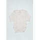 Bistyle Organik Natural Basic Style Kruvaze Uzun Kol Body BS17102 Ekru