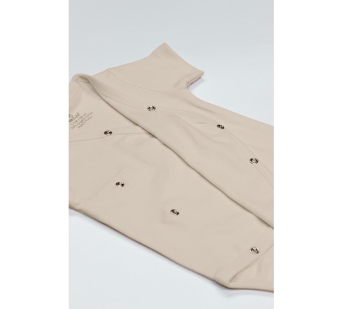 Bistyle Organik Natural Basic Style Kruvaze Yarım Kol Body BS17101 Bej Bistyle Organik Natural Basic Style Kruvaze Yarım Kol Body BS17101 Bej