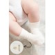 Bistyle Puanlı Kaymaz Penye Soket Çorap 3'Lü BS10108 Bej