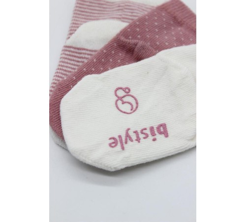 Bistyle Puanlı Kaymaz Penye Soket Çorap 3'Lü BS10108 Pudra Bistyle Puanlı Kaymaz Penye Soket Çorap 3'Lü BS10108 Pudra