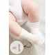 Bistyle Puanlı Kaymaz Penye Soket Çorap 3'Lü BS10108 Pudra