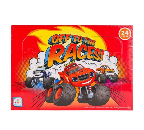 BL7993 Blaze Taslamalı Frame Puzzle 24 Parça -Laçokids BL7993 Blaze Taslamalı Frame Puzzle 24 Parça -Laçokids
