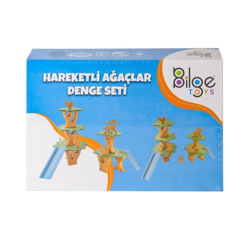 BLG-101 Ahşap Hareketli Ağaçlar Denge Seti BLG-101 Ahşap Hareketli Ağaçlar Denge Seti