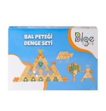 BLG-106A Bal Peteği Ahşap Denge Oyunu