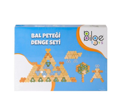 BLG-106A Bal Peteği Ahşap Denge Oyunu BLG-106A Bal Peteği Ahşap Denge Oyunu