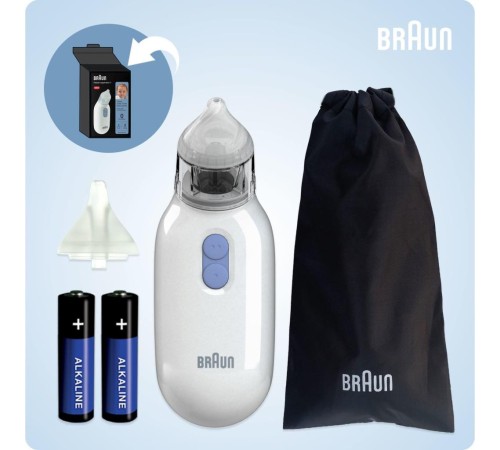 Braun BNA100 Burun Aspiratörü Temizleyici Braun BNA100 Burun Aspiratörü Temizleyici