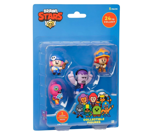 Brawl Stars 5'li Figür Set Brawl Stars 5'li Figür Set