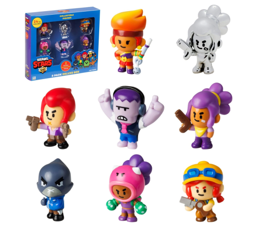 Brawl Stars 8'li Delüks Figür Brawl Stars 8'li Delüks Figür