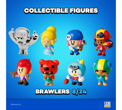 Brawl Stars 8'li Delüks Figür Brawl Stars 8'li Delüks Figür
