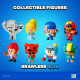 Brawl Stars 8'li Delüks Figür