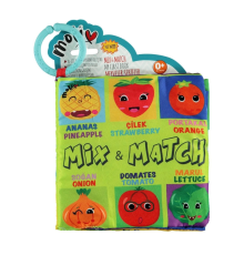 Bul & Eşleştir Kitap Çiftlik Hayvanları Meyveler Sebzeler