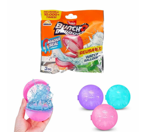 Bunch O Balloons Yeniden Kullanılabilir 3’lü Su Balonu Bunch O Balloons Yeniden Kullanılabilir 3’lü Su Balonu