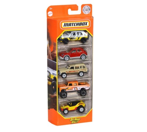 C1817 Matchbox™ 5'li Araba Seti / Asorti Seçilemez. Erkol Özel Kampanya Fiyatı C1817 Matchbox™ 5'li Araba Seti / Asorti Seçilemez. Erkol Özel Kampanya Fiyatı