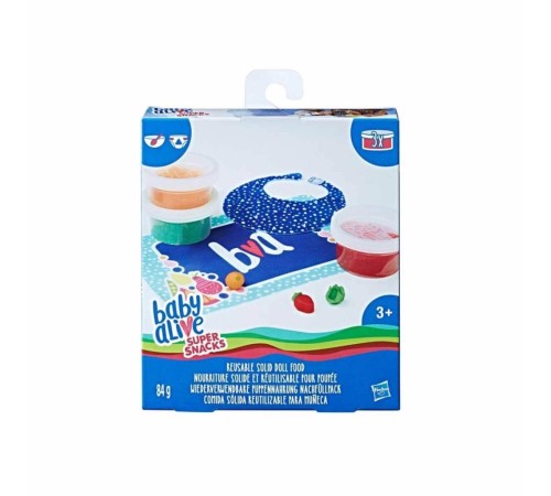 C2727 Baby Alive Super Snacks Yedek Mama Paketi +3 yaş C2727 Baby Alive Super Snacks Yedek Mama Paketi +3 yaş