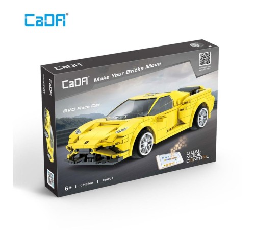 C51074W Cada EVO Race Car Blok Seti 289 Parça -Vagon life C51074W Cada EVO Race Car Blok Seti 289 Parça -Vagon life