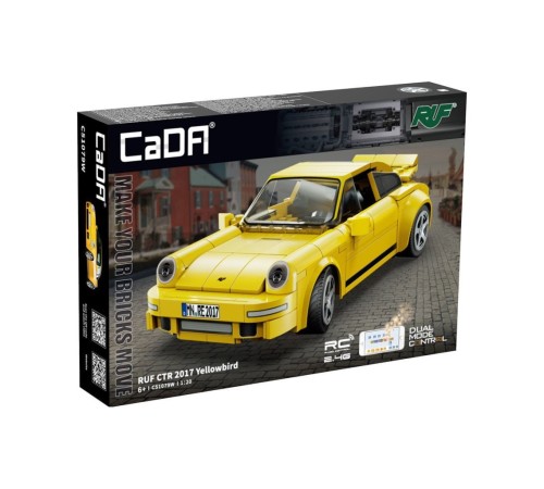 C51079W Cada RUF CTR 2017 Yellowbird Blok Seti 222 Parça -Vagon life