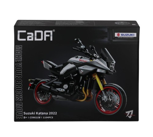 C59021W CADA Suzuki Katana 2022 Blok Seti 1104 Parça -Vagon life C59021W CADA Suzuki Katana 2022 Blok Seti 1104 Parça -Vagon life