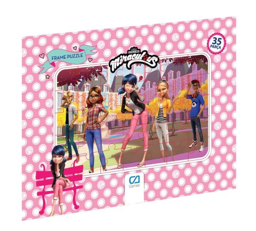 CA 5020-5022 Miraculous Frame Puzzle 35 Parça-CA Games CA 5020-5022 Miraculous Frame Puzzle 35 Parça-CA Games