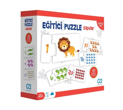 CA.5031 CA Games, Eğitici Puzzle Sayılar CA.5031 CA Games, Eğitici Puzzle Sayılar