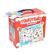 CA.5079 TÜRKİYEMİZ YER PUZZLE