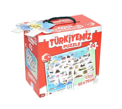 CA.5079 TÜRKİYEMİZ YER PUZZLE CA.5079 TÜRKİYEMİZ YER PUZZLE
