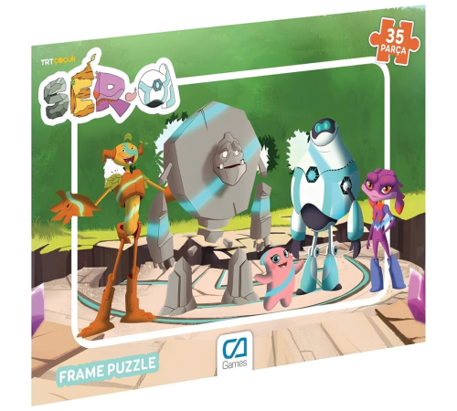 Ca Games Ser-A Frame Puzzle 35 Parça 5200-5201 Ca Games Ser-A Frame Puzzle 35 Parça 5200-5201
