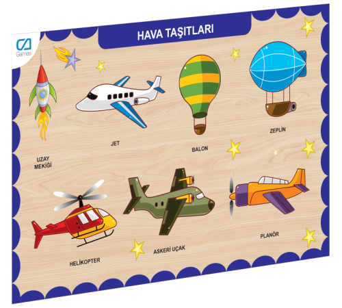 CAAHS-3202 CA GAMES AHŞAP HAVA TAŞITLARI BUL-TAK