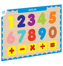CAAHS-3207 CA GAMES AHŞAP SAYILAR BUL-TAK
