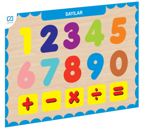 CAAHS-3207 CA GAMES AHŞAP SAYILAR BUL-TAK