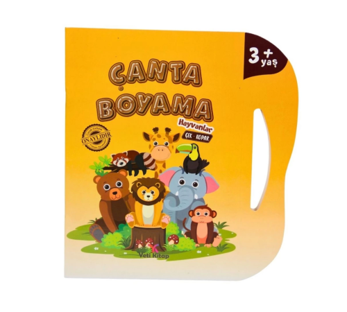 Çanta Kitap Boyama Kitabı Hayvanlar Çanta Kitap Boyama Kitabı Hayvanlar