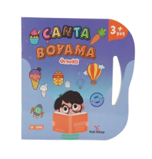 Çanta Kitap Boyama Kitabı Örnekli