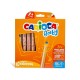 Carioca Baby "3 in 1" Jumbo Ahşap Gövdeli Boya Kalemi 10'lu