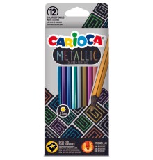 Carioca Metalik Kuru Boya Kalemi 12'Li