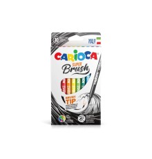 Carioca Süper Brush Keçeli Boya Kalemi 10lu