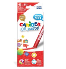 Carioca Yağlı Pastel Boya Kalemi 12'Li