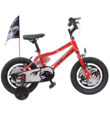 Carraro Red Eagle 16 Jant Alüminyum Çocuk Bisikleti Kırmızı-Siyah-Gümüş