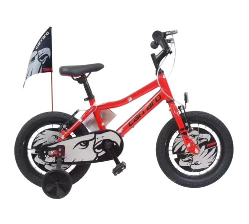 Carraro Red Eagle 16 Jant Alüminyum Çocuk Bisikleti Kırmızı-Siyah-Gümüş