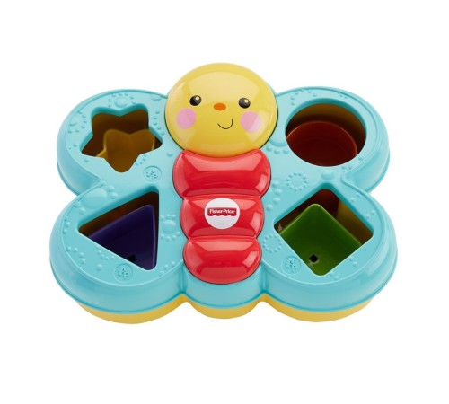 CDC22 Fisher-Price® Şekil Eşleştirme Arkadaşı Kelebek / Sıralama ve Şekil Ayırma Oyuncakları CDC22 Fisher-Price® Şekil Eşleştirme Arkadaşı Kelebek / Sıralama ve Şekil Ayırma Oyuncakları