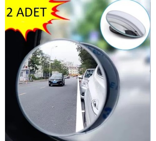 Çerçevesiz  Ayarlanabilir Kör Nokta Aynası 2 li