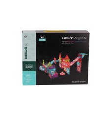 CH1172 MAGNETİC TİLES LİGHT VERSİON 75 PARÇA