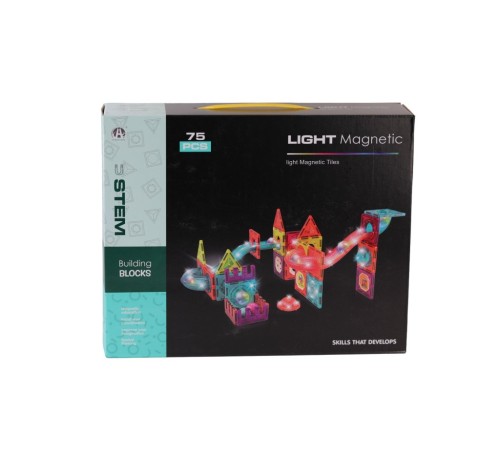 CH1172 MAGNETİC TİLES LİGHT VERSİON 75 PARÇA CH1172 MAGNETİC TİLES LİGHT VERSİON 75 PARÇA