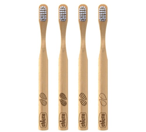 Chicco Bamboo Diş Fırçası 3+ Yaş Chicco Bamboo Diş Fırçası 3+ Yaş