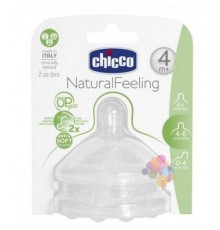 NaturalFeeling Biberon Emziği 4 Ay+ Akış Ayarlı 2li
