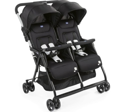 Chicco Ohlala Twin İkiz Bebek Arabası Black Nigth Chicco Ohlala Twin İkiz Bebek Arabası Black Nigth