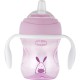 Yumuşak Uçlu Geçiş Bardağı 4 Ay+ Kız 200 ml