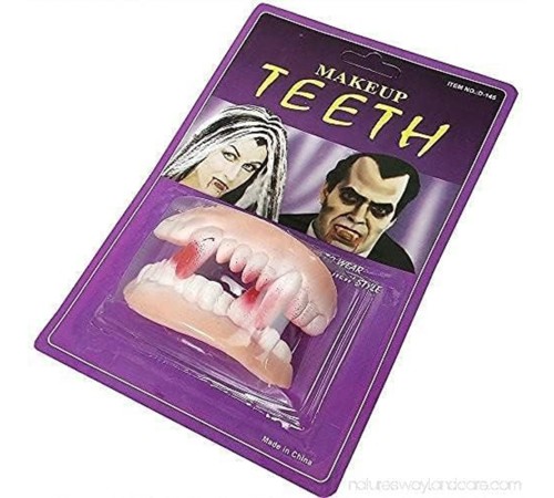 Çift Damak Yumuşak Vampir Dişleri 1 Çift
