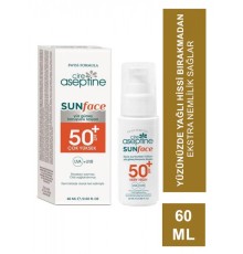 Cire Aseptine Sun Yüz Güneş Koruyucu Losyon 50 SPF 60ml