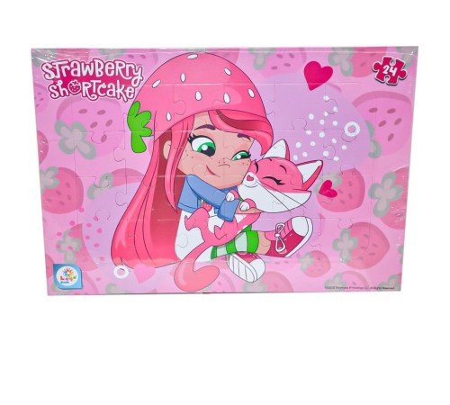 CK7863 Çilek Kız 24 Parça Frame Puzzle 2 - Utku Oyuncak CK7863 Çilek Kız 24 Parça Frame Puzzle 2 - Utku Oyuncak